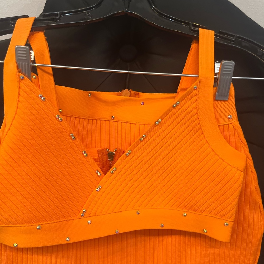 Two piece high quality spandex skirt set - Picture 9 of 10